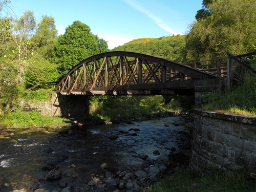 Photo former railway bridge - photo,