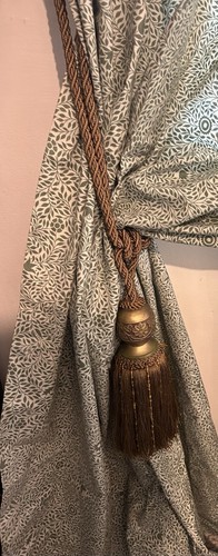 Vintage 90s decorative curtain