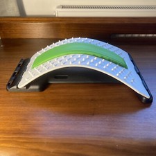 Pro 11 Correction Pad/Back Stretcher, Lumbar Massaging Support Multi Level White