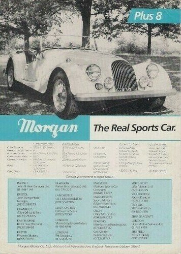 Morgan plus 8 1985 - 8,