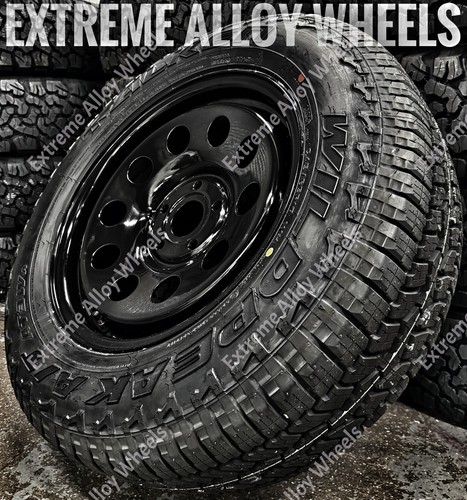 Black steel wheels fits - wheels,
