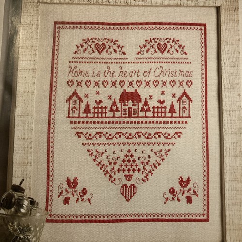 Country home heart sampler