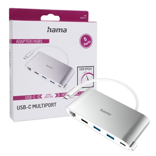 Hama usb hub - usb, 8-port