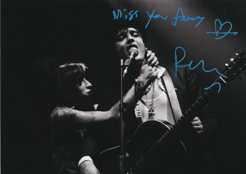 Signed pete doherty amy - pete,