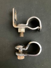 2 x Classic Car Land Rover Headlight Spotlight Brackets 1" Diameter.