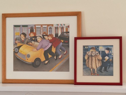 Beryl cook framed - 2,