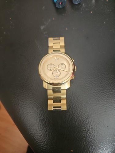 Men movado bold gold tone - movado,