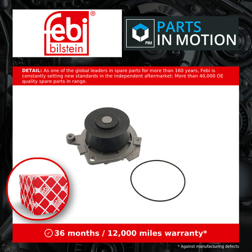Water pump fits - water, fiat