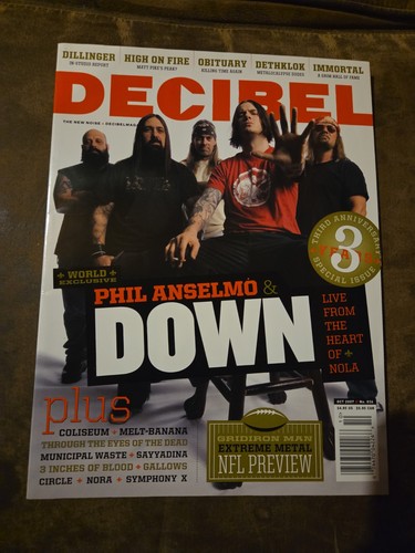 Decibel magazine down third - decibel,