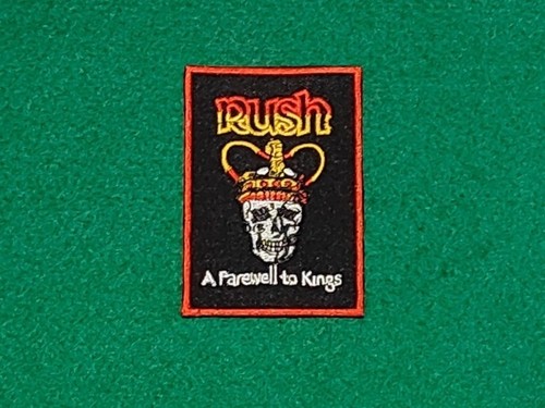 Rush rock music patch sew - (a),