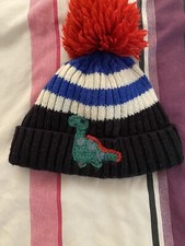 Next Woolly Hat Blue Stripy