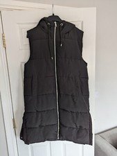 Ladies Warm Black Long Padded