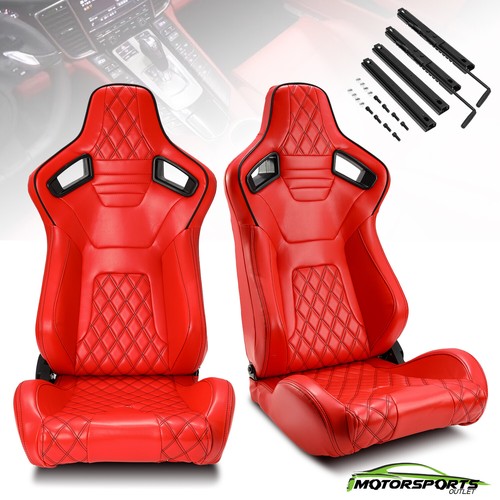 Universal pair reclinable - reclinable, red