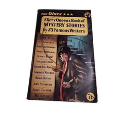 Ellery Queens Book of Mystery Stories 25 Famous Writers Pan 1957 PB Book