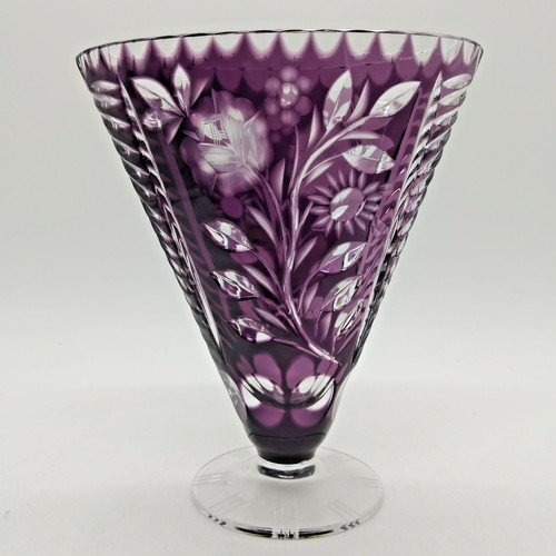 Art deco bohemian - amethyst, cut