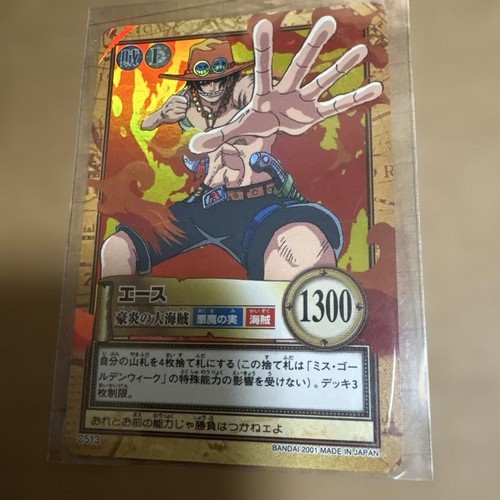 One piece card ace - one,