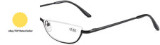 Half frame reading glasses - half,