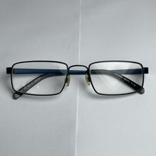 Specsavers Eyeglasses Glasses Frames Square Blue Full Rim Flexi 36 54-20-140