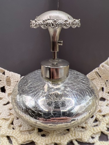 Vtg mcm devilbiss silver - (a),
