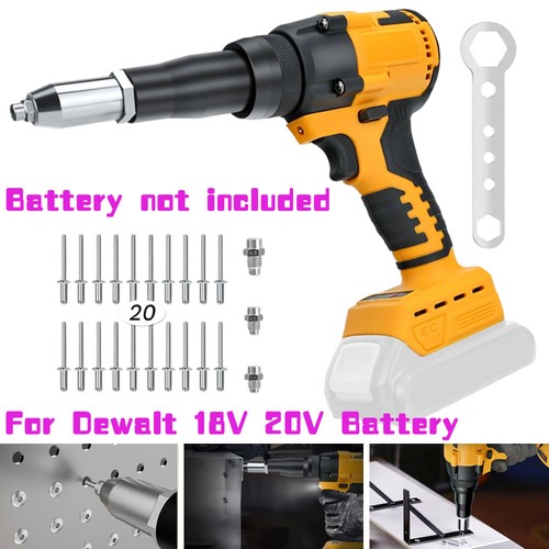 Cordless rivet gun for dewalt - gun,