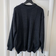 Oakmont Permatex 2K Lined Wind stopper Golf Jumper Pullover Sweater Men’s L Grey