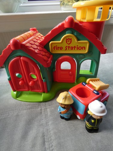 Elc happyland fire station - happyland,