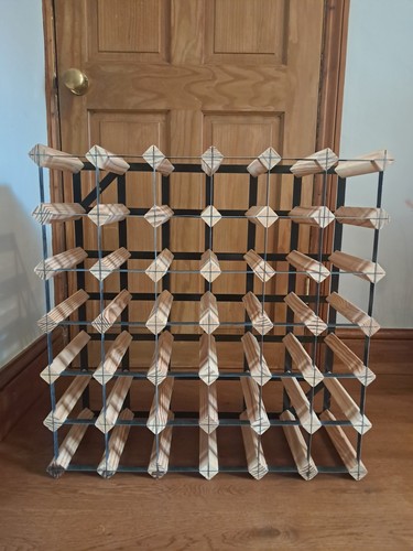Wine rack bottle - rack, metal