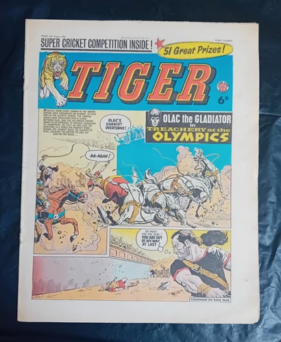Tiger comic 15th - august, 1964