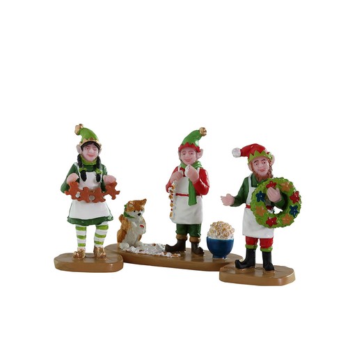 Lemax figurine crafty elves - crafty,