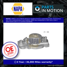 Water Pump fits HONDA PRELUDE