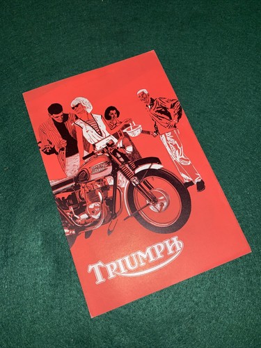 Triumph 1964 whole range sales - range,