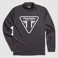Triumph Rapid Dry Race Tee Long Sleeve Black MTSS22340