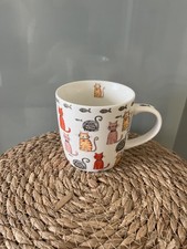 Lesser & Pavey-Cats/Kittens White Cartoon Fine China Novelty Coffee Mug/Tea Cup 