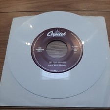 Paul McCartney / Beatles - Off The Ground. USA Capitol White Vinyl Jukebox NM 