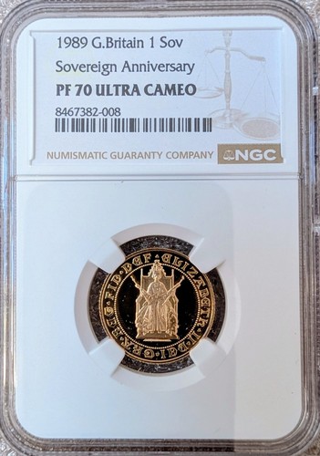 1989 royal mint gold proof - 1989, uk