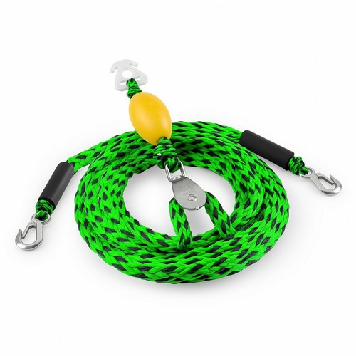 Marine tow line with pulley - marine,