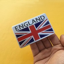 3D Metal UK England Flag Logo