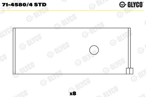 Glyco 4580 std - 71-4580/4,