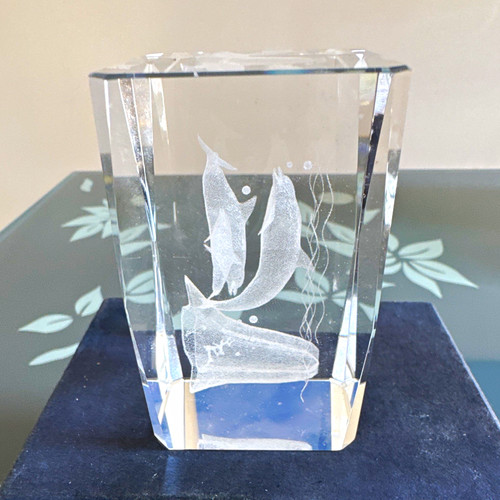 Laser etched glass - laser, crystal