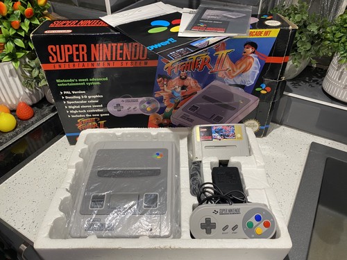 Boxed nintendo snes - nintendo,
