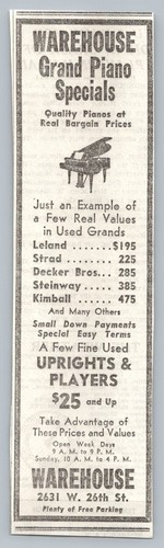 1930s print warehouse grand - print, ad