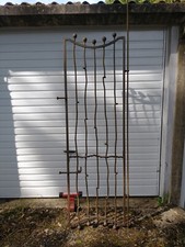 wrought iron Gate Hand Made Rustic Art Bespoke Vintage 
