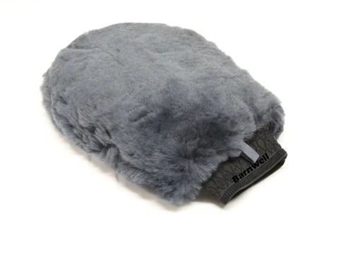 Lambswool wash mitt with - mitt,