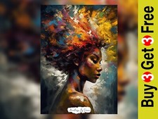 Colorful Vibrant Impasto