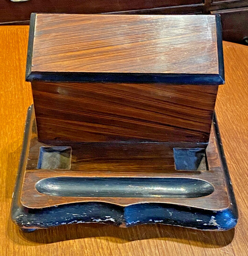 Antique solid wood desk - solid,
