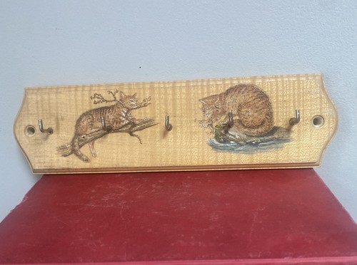 Wooden key rack - wooden,