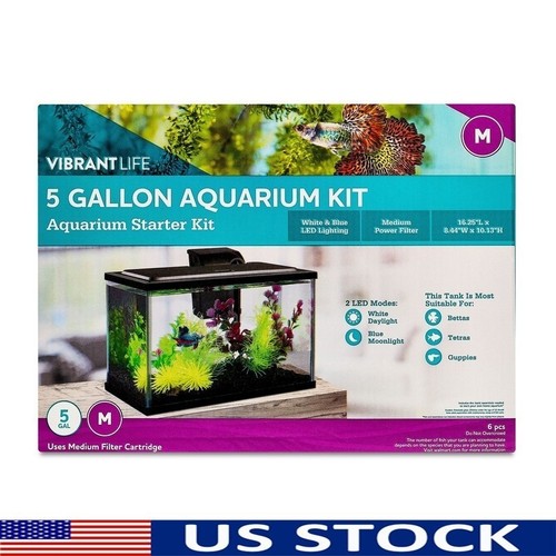 Gallon glass aquarium - 5,