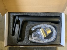 Modern Cloakroom Basin Mixer Tap Black