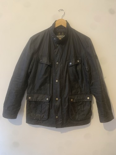 Barbour navy wax - navy,
