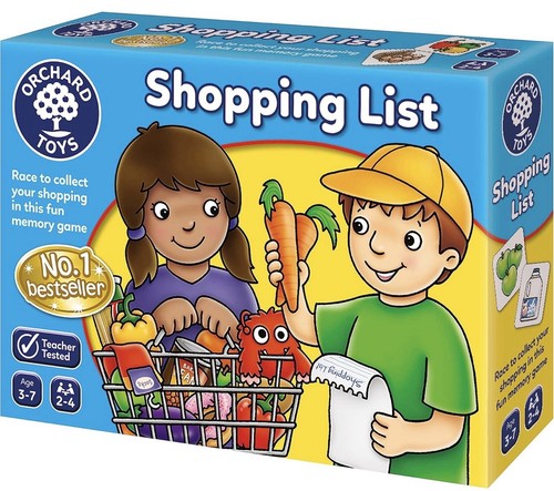 Orchard toys shopping list - shopping,
